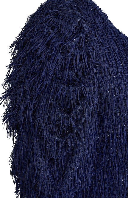 Blouse Fqmarlin Fringe Patriot Blue 207052