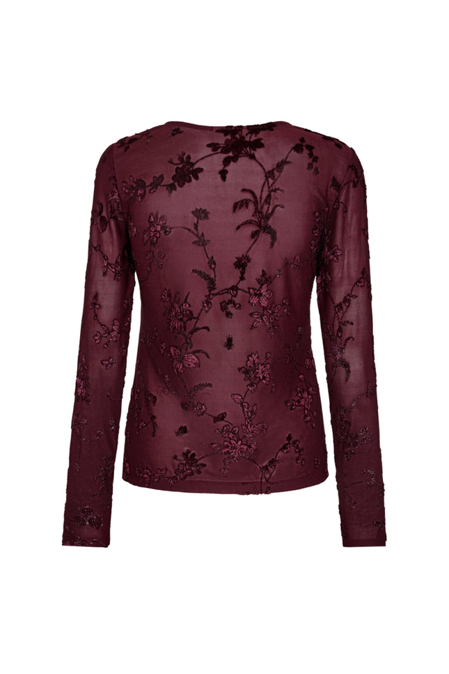 Blouse Fqbiska Printed Mesh Port Royale 207124