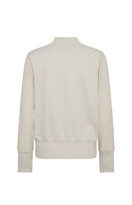 Trui Fqbisolo Metallic Knit Moonbeam Silver 207439