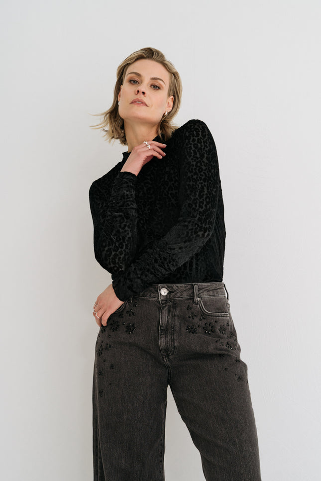 Top Rosita Black Leo