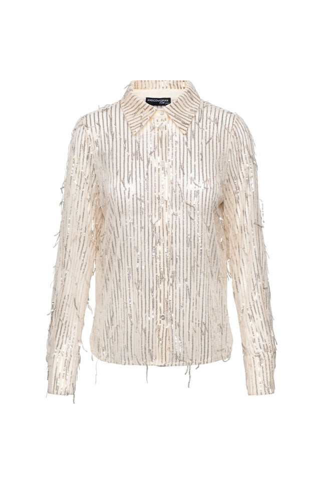 Blouse Barcelona Cream BL381