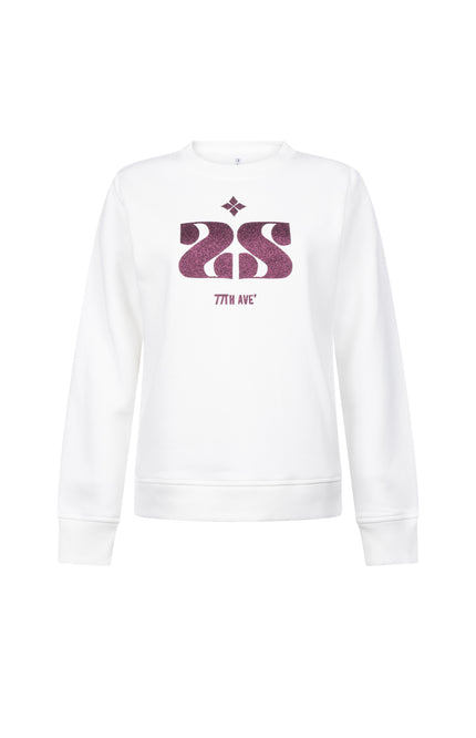 Sweater Linda Offwhite Bordeaux 255