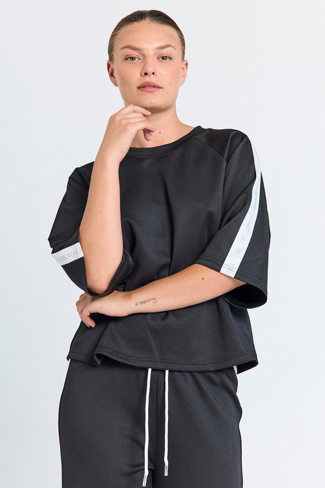 Trui Fqmalacy Black Star Offwhite 207286