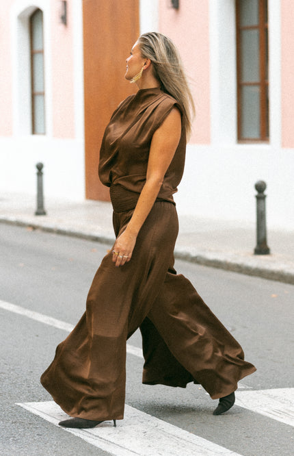 Top Cariño Dark Brown