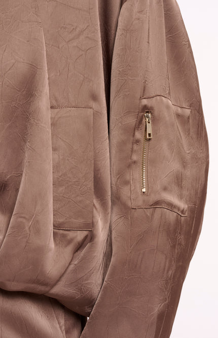Rino & Pelle Jacket Flore Slate Bark Stretchshop.nl