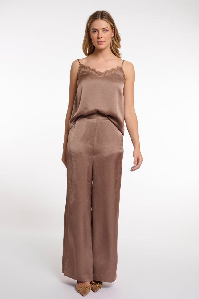 Rino & Pelle Broek Kenza Regular Slate Bark Stretchshop.nl