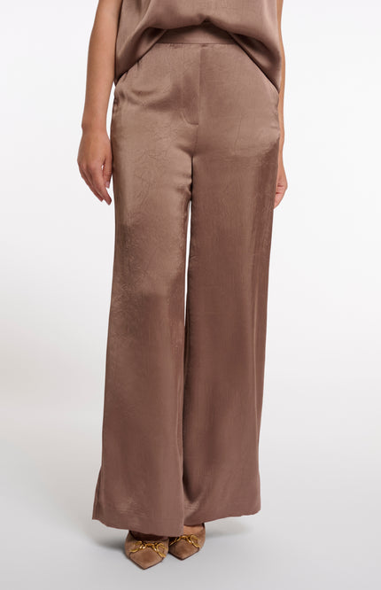 Rino & Pelle Broek Kenza Regular Slate Bark Stretchshop.nl