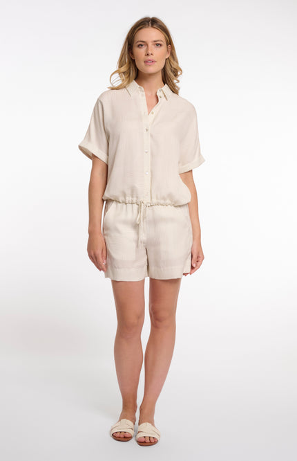 Rino & Pelle Blouse Rune Snow White Labyrinth Stretchshop.nl