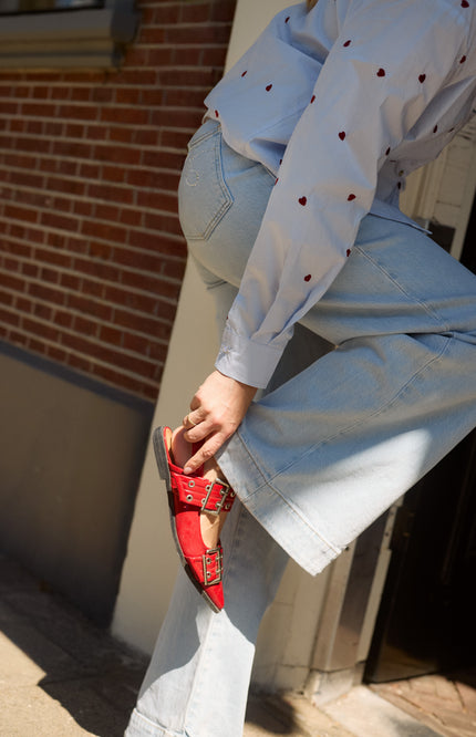 Blouse Sorrento Heart Sky Kiss NKS02102