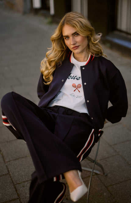 Nukus T-shirt Pippa White NKS04007 Stretchshop.nl