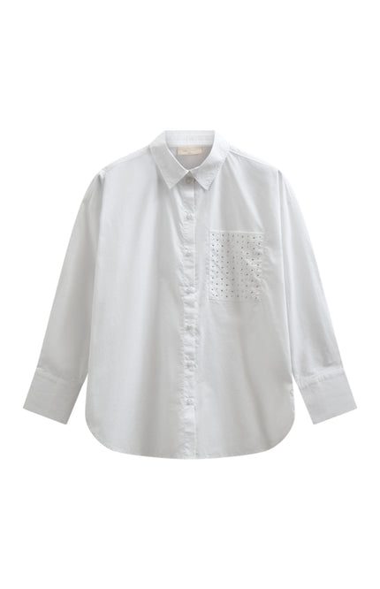Freequent Blouse Fqkamille Bright White 207151 Stretchshop.nl