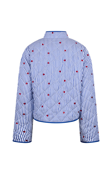 Jacket June Offwhite Navy NKS13053