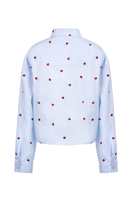 Blouse Sorrento Heart Sky Kiss NKS02102