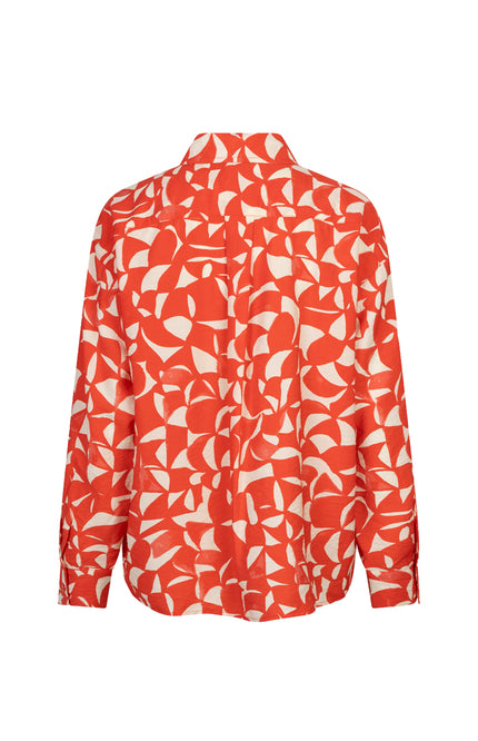 Blouse Scarlet Graphic Print SP26.14004