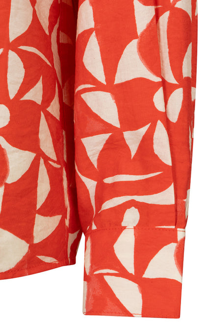 Blouse Scarlet Graphic Print SP26.14004