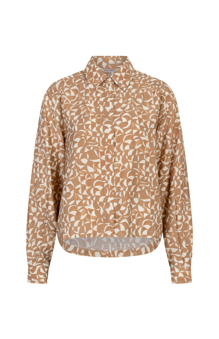 Blouse Boxy Scarlet Graphic Print SP26.14007