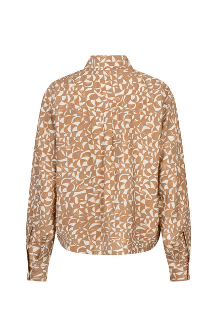 Blouse Boxy Scarlet Graphic Print SP26.14007