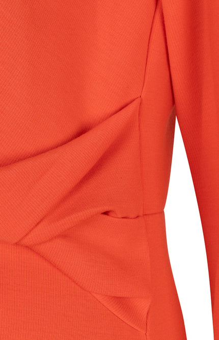 Jurk Knot Chili Red SP26.30007