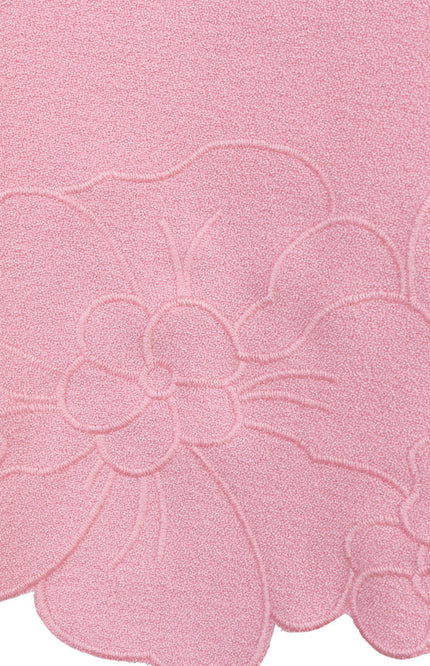 EsQualo Jurk Flower Romance Ros SP26.05010 Stretchshop.nl