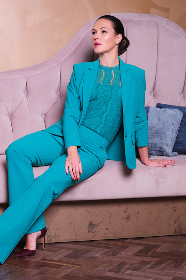 Bonded Travel Blazer Petrol 202646