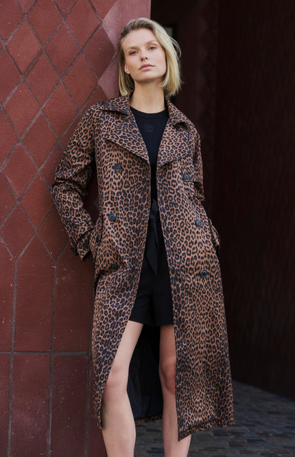 Rino & Pelle Coat Era Leopard Stretchshop.nl
