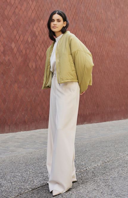 Rino & Pelle Jacket Hira Golden Olive Stretchshop.nl