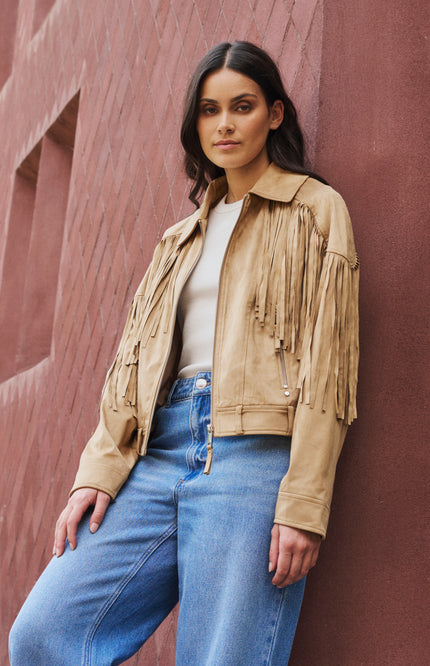 Rino & Pelle Jacket Ravenna Burlywood Stretchshop.nl