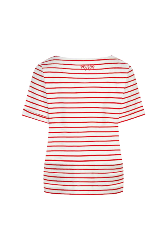 T-shirt Terry Stripe Red SRB4754