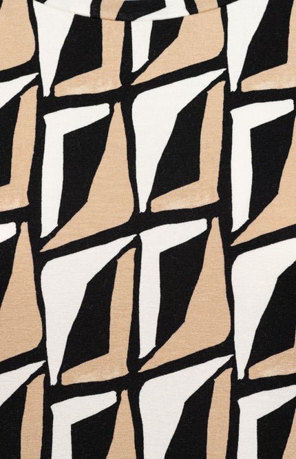 &Co woman Top Vere Corner Sunset Multi TO335 Stretchshop.nl