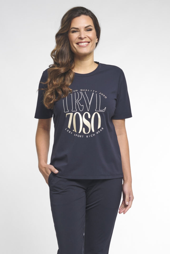 Travel T-Shirt Selma Night Blue 261