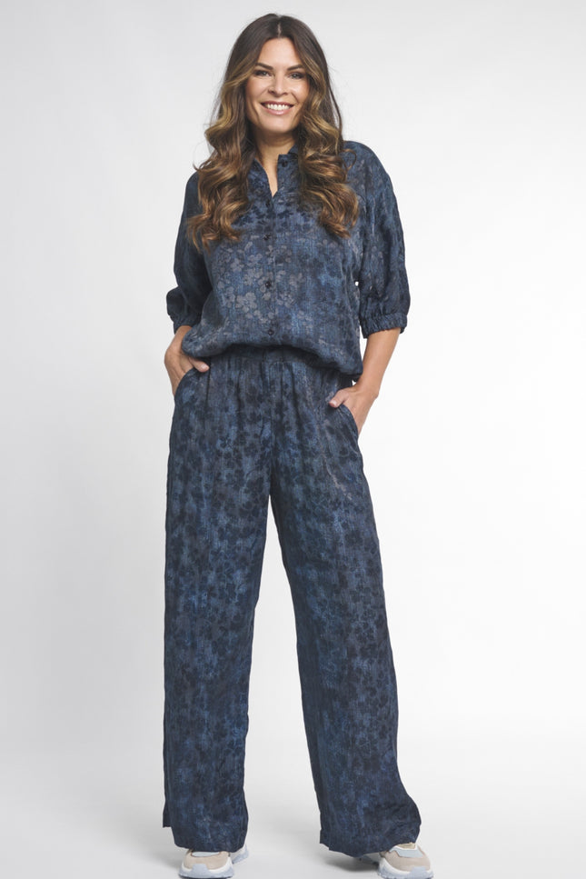 Zoso Broek Sylvia Blue Denim 261 Stretchshop.nl