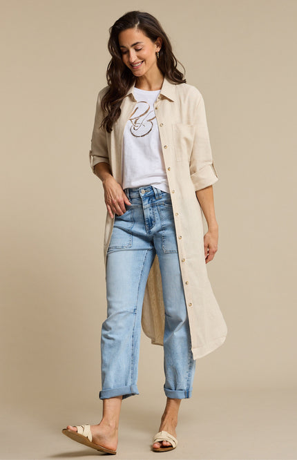 T-shirt Temmy Foil White Gold SRB4816