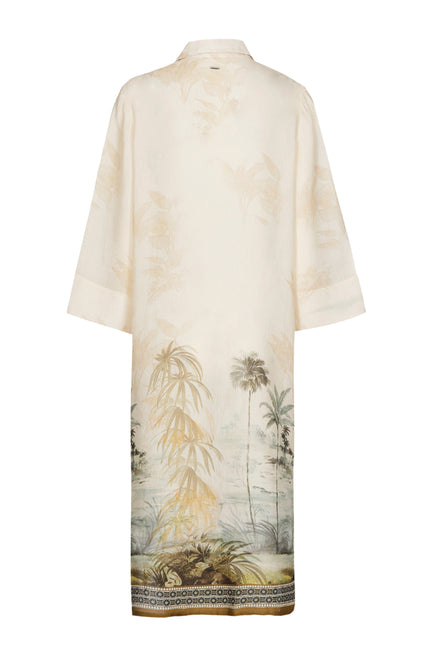 Xandres Blouse Hokoi Misty Aqua 61626-0916 Stretchshop.nl