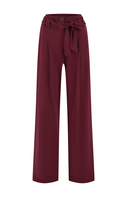 Travel Broek Steph Burgundy L14-475-3004