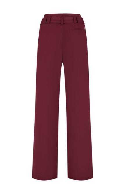 Travel Broek Steph Burgundy L14-475-3004