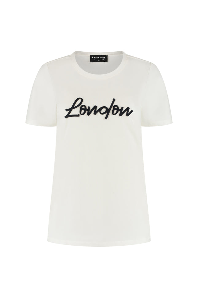Travel T-shirt City Simple White L21-201-3046