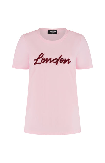 Travel T-shirt City Sweet Pink L21-201-3046