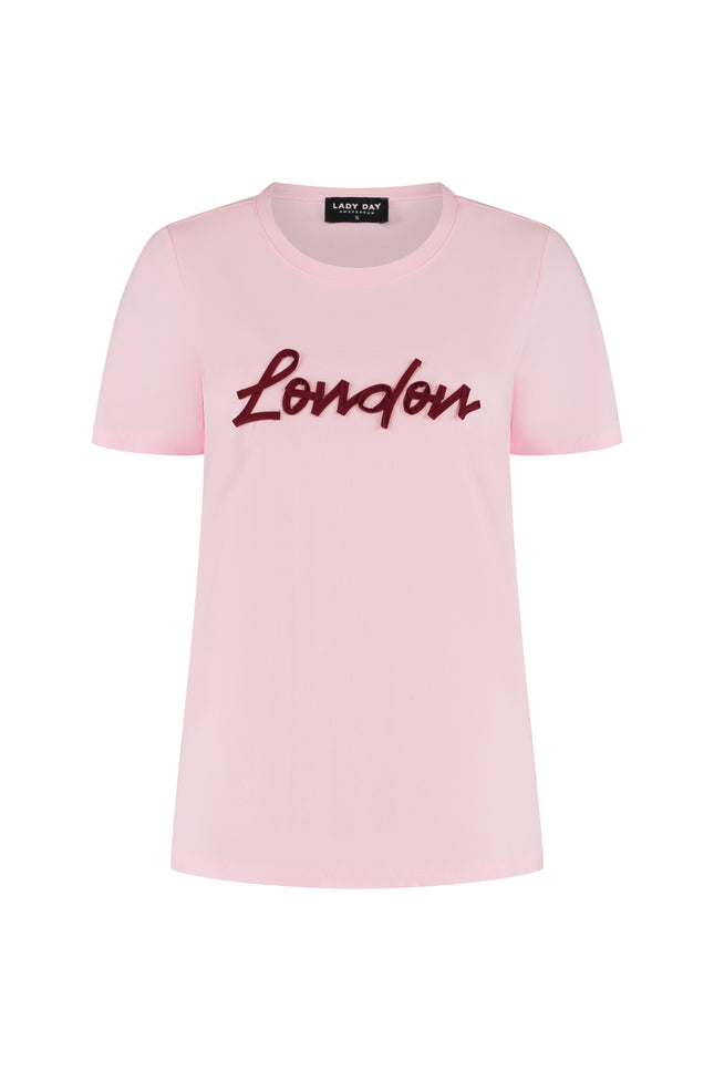 Travel T-shirt City Sweet Pink L21-201-3046