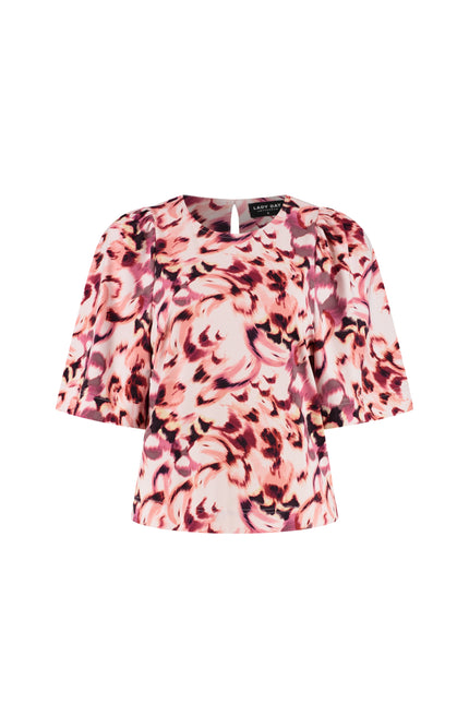 Travel Top Aston Morgan Print L24-280-3024