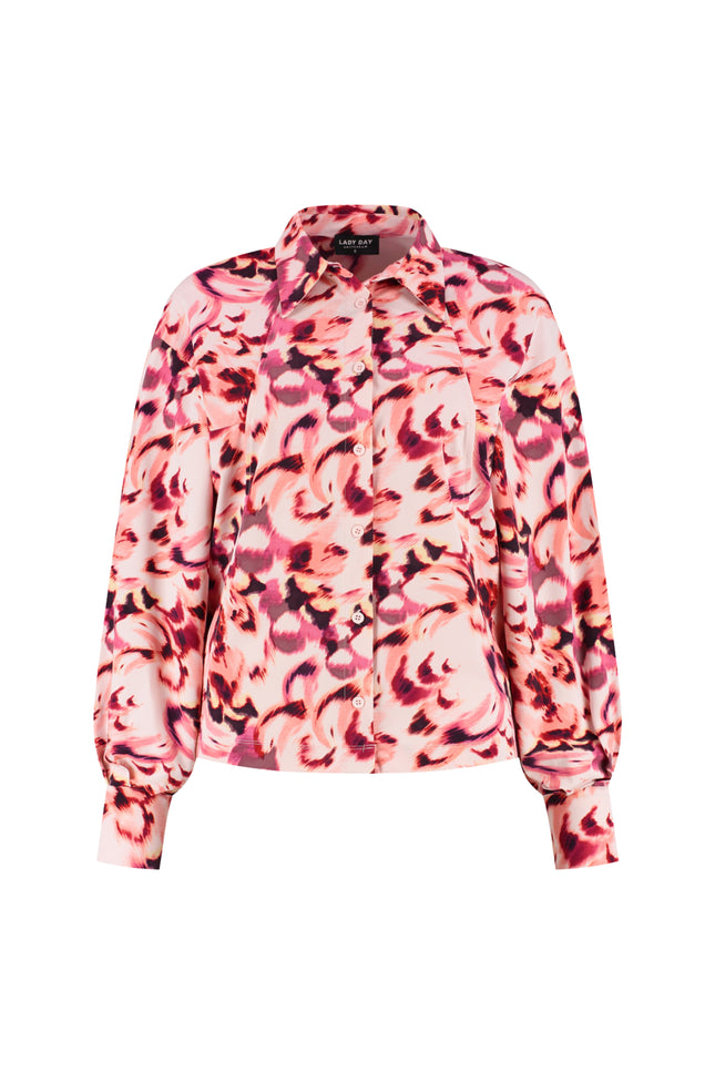 Travel Blouse Gem Morgan Print L30-280-3023