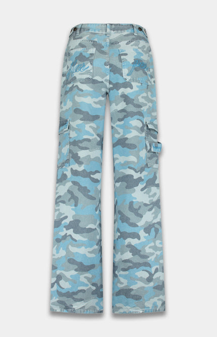 Harper & Yve Jeans Stella Blue Camo SS6D101 Stretchshop.nl
