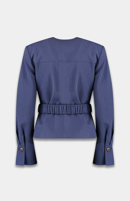 Harper & Yve Top Lida Blue Stripe SS6N209 Stretchshop.nl