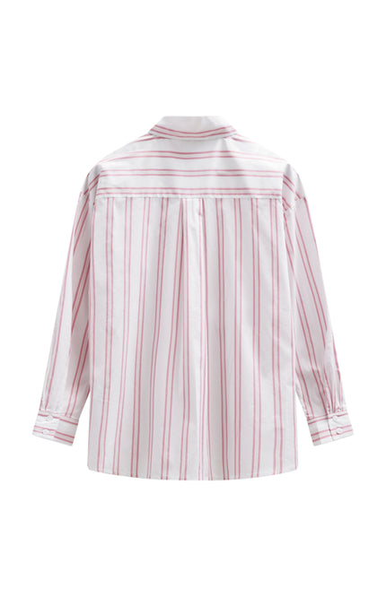 Freequent Blouse Fqfina Star Offwhite Wild Orchid 207500 Stretchshop.nl