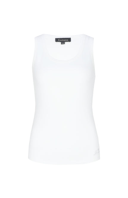 G-maxx Top Estrella Singlet Offfwhite Stretchshop.nl