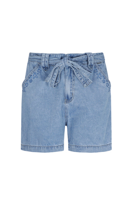 G-maxx Short Billie Denim Light Blue Stretchshop.nl