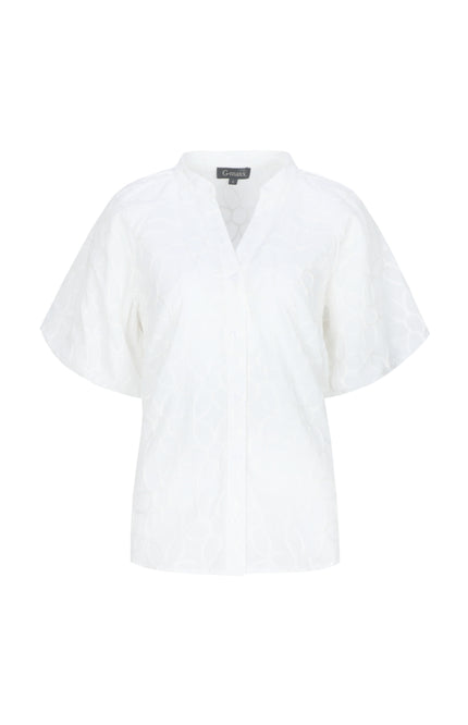 G-maxx Blouse Thalia Offwhite Stretchshop.nl