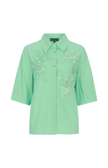 G-maxx Blouse Vaeda Fresh Green Stretchshop.nl