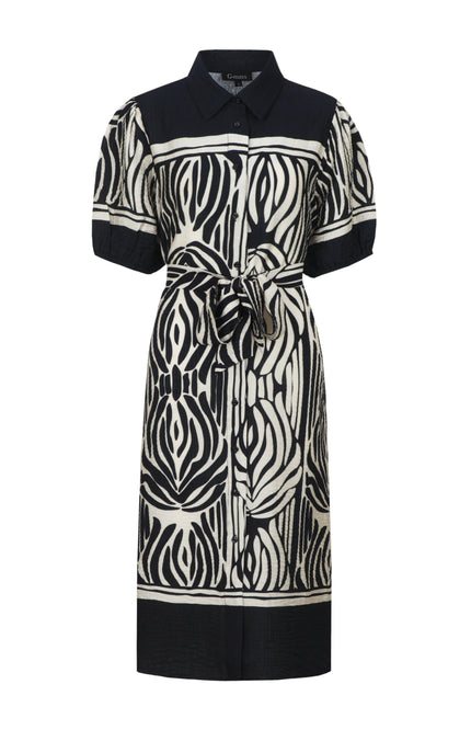 G-maxx Jurk Jiska Black Sand Stretchshop.nl