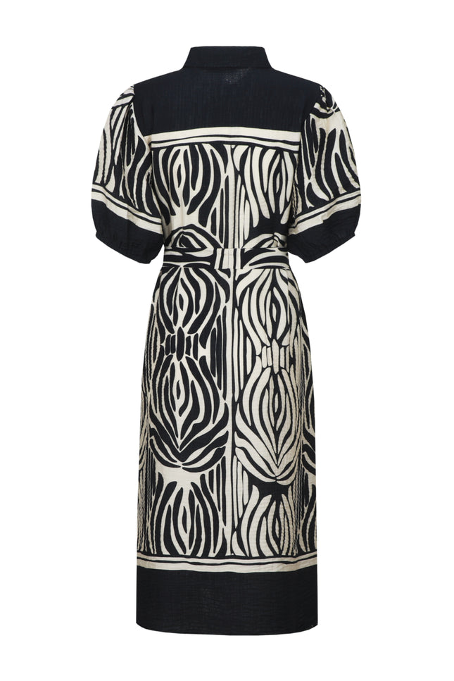 G-maxx Jurk Jiska Black Sand Stretchshop.nl