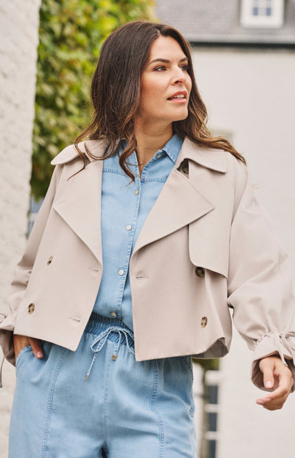 Zoso Jacket Maxime Sand Stone 261 Stretchshop.nl